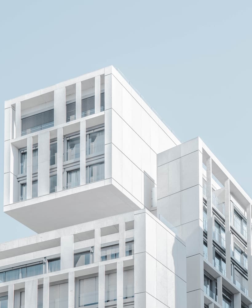 Modern property management dashboard on laptop